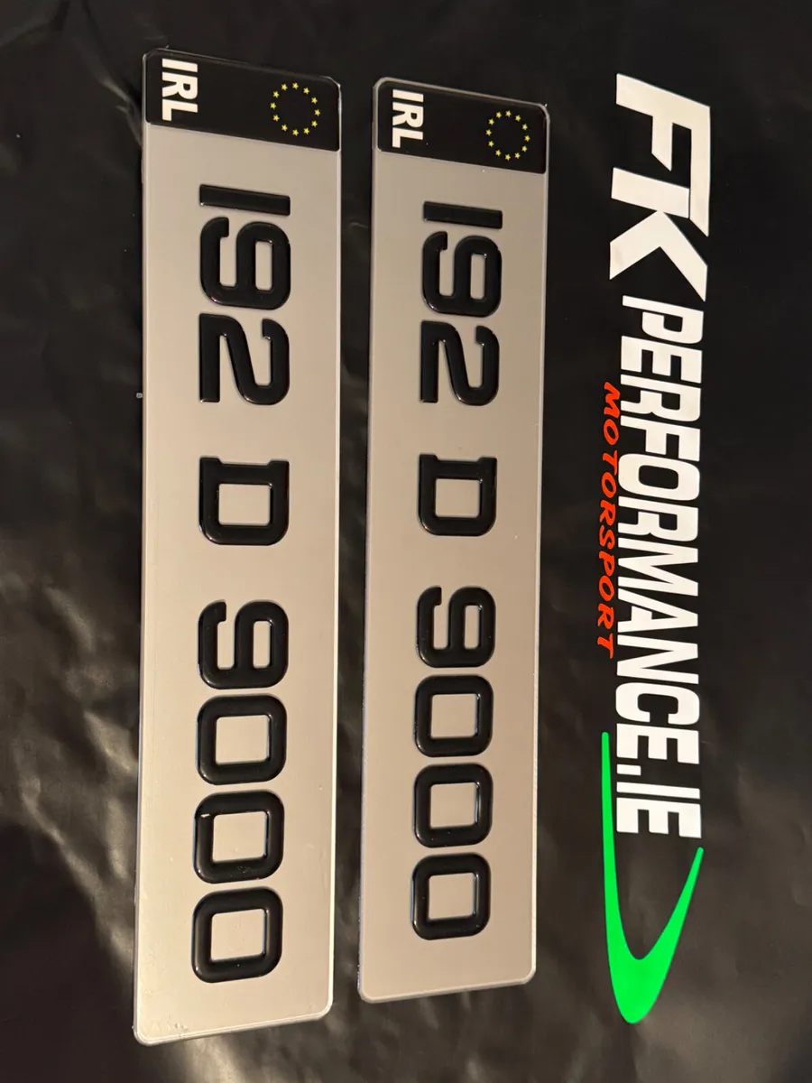 Ultimate gel number plates delivered - Image 3