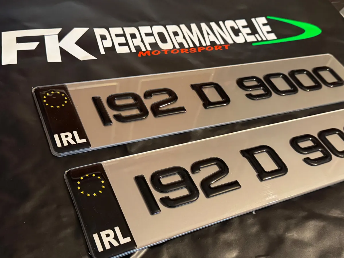 Ultimate gel number plates delivered - Image 2