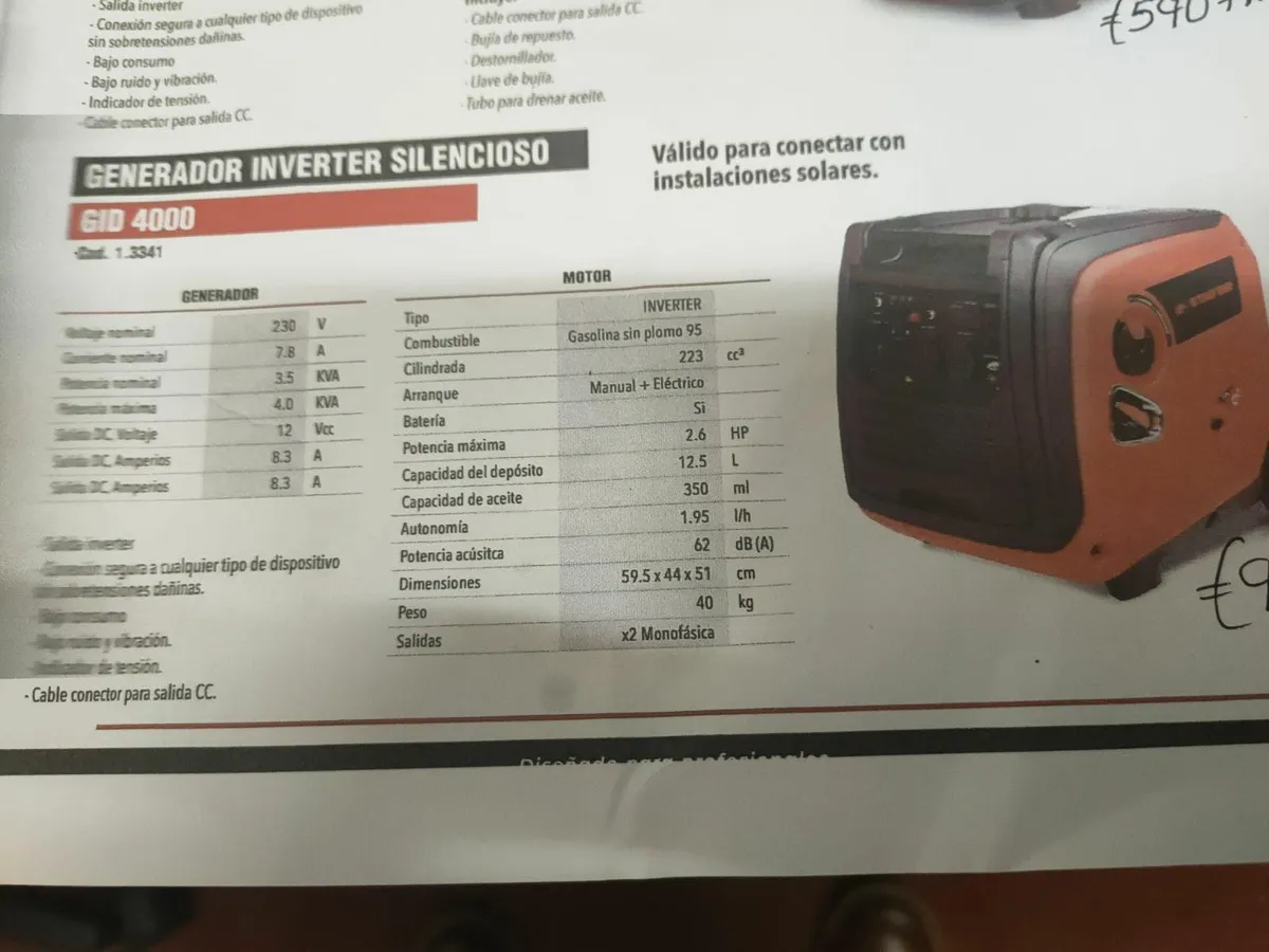 Honda/stayer Generator with avr - Image 2