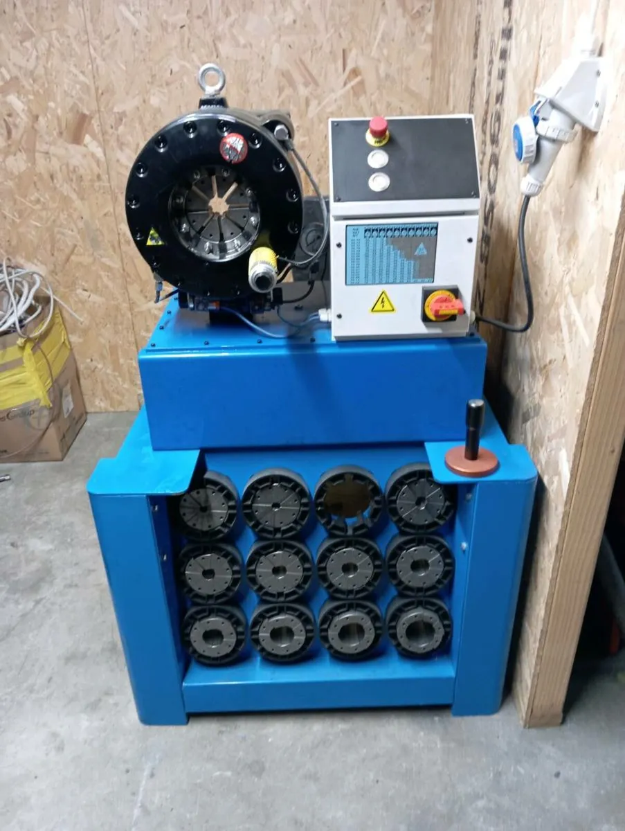 New Hydraulic hose crimper 220v - Image 3