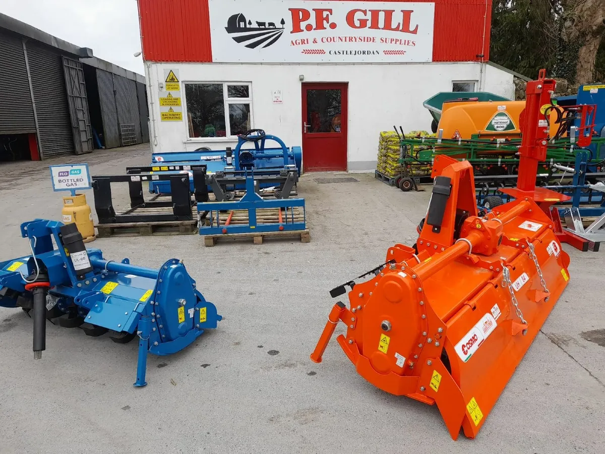 NEW FLEMING 6ft & 7ft  ROTOVATORS - Image 1