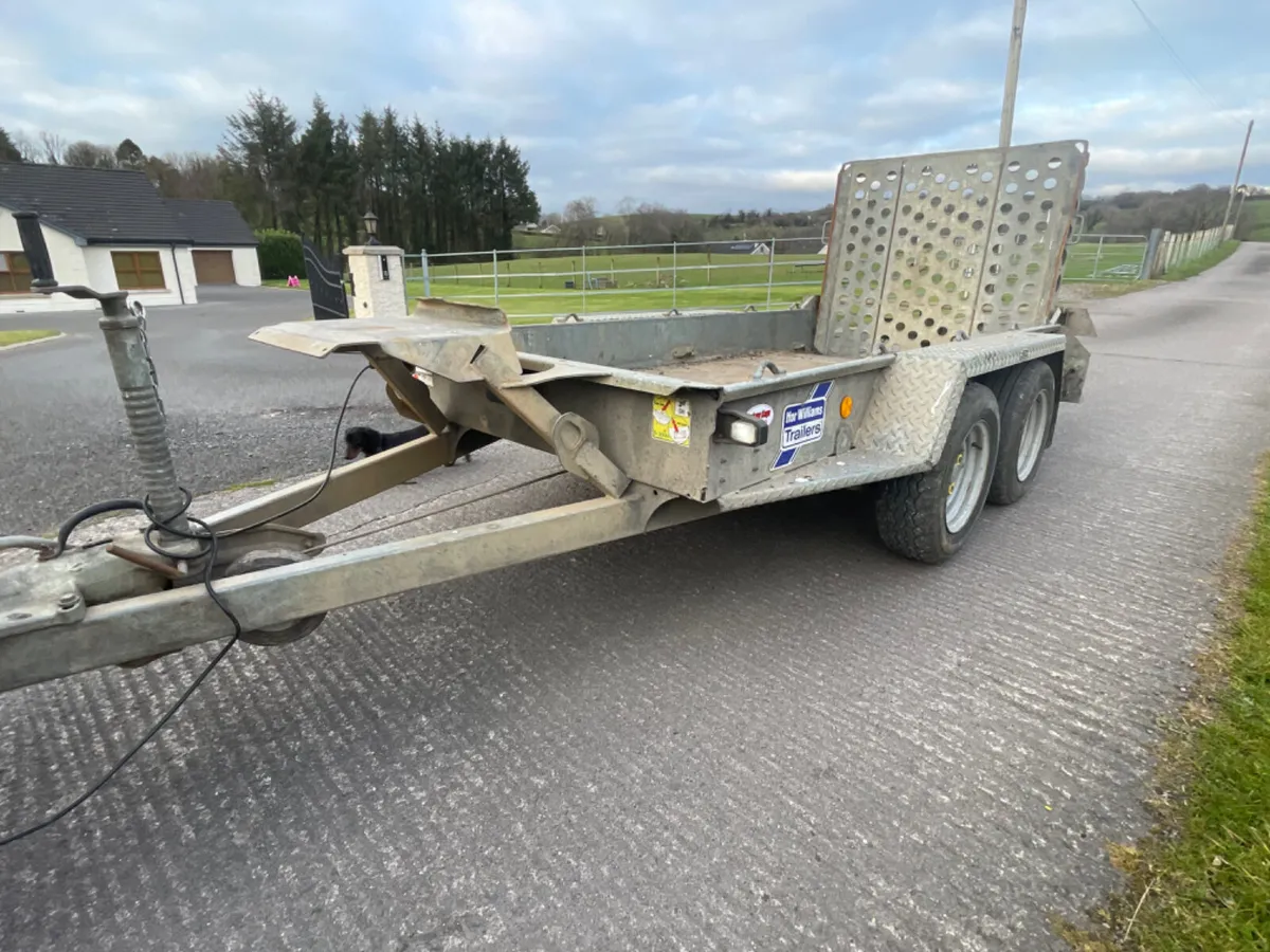 2020 ifor Williams 9ft x 4ft 3” plant trailer - Image 2