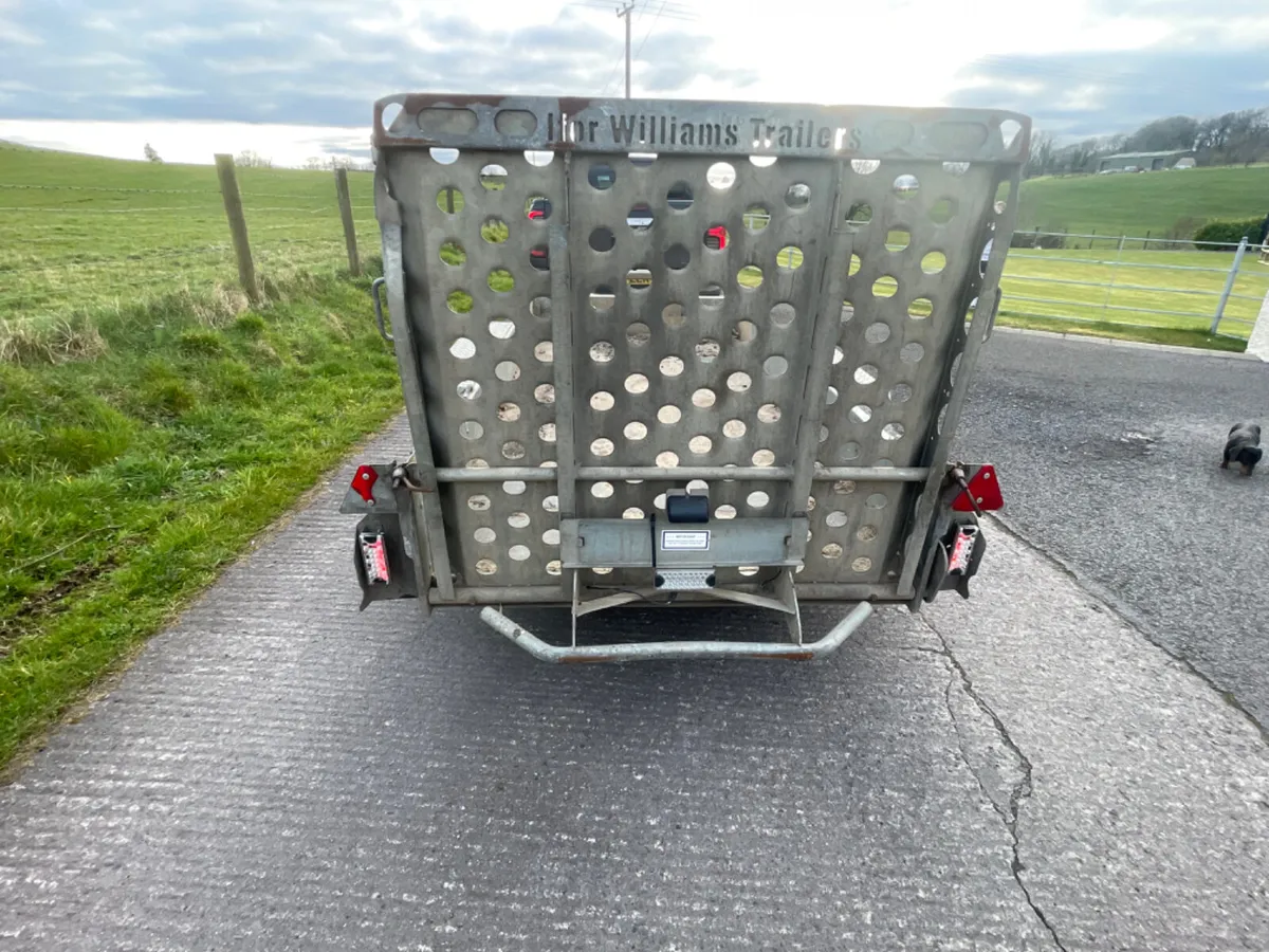 2020 ifor Williams 9ft x 4ft 3” plant trailer - Image 3