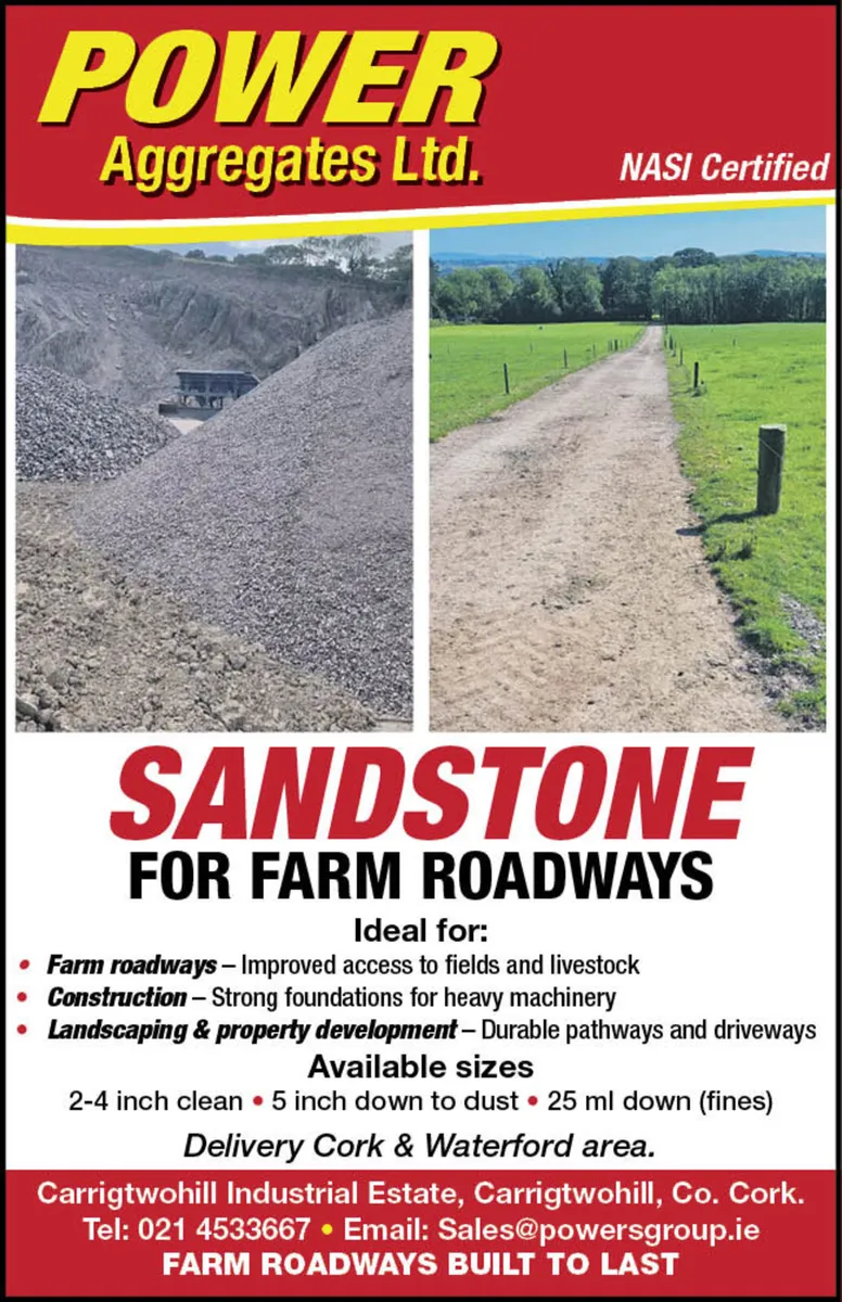 SANDSTONE - IDEAL FOR FARM ROADWAYS - Image 1