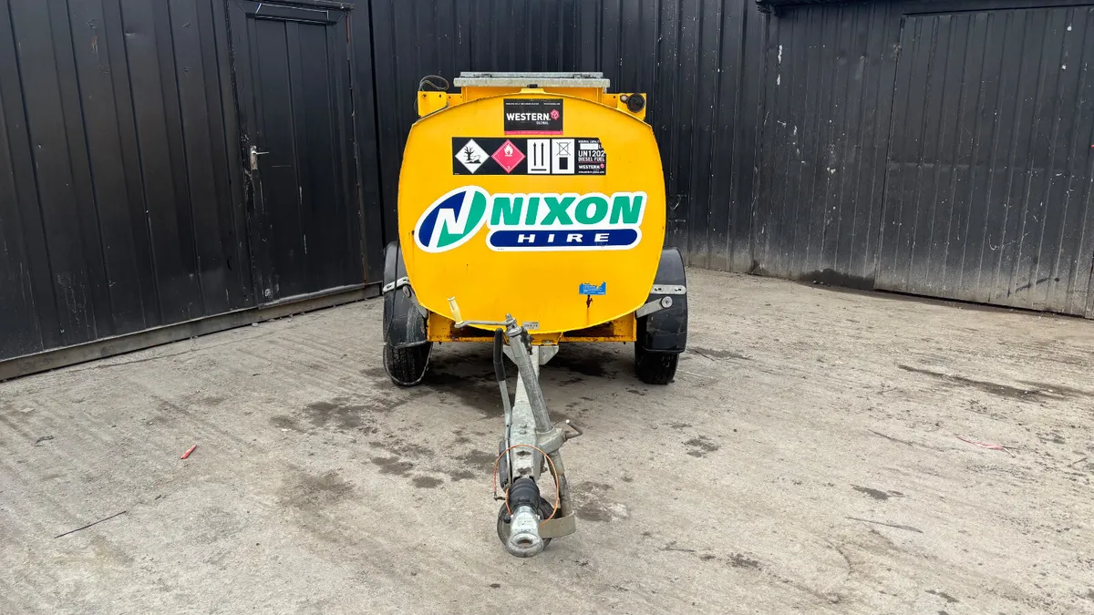 Western 985L Single Axle Bowser - Image 2