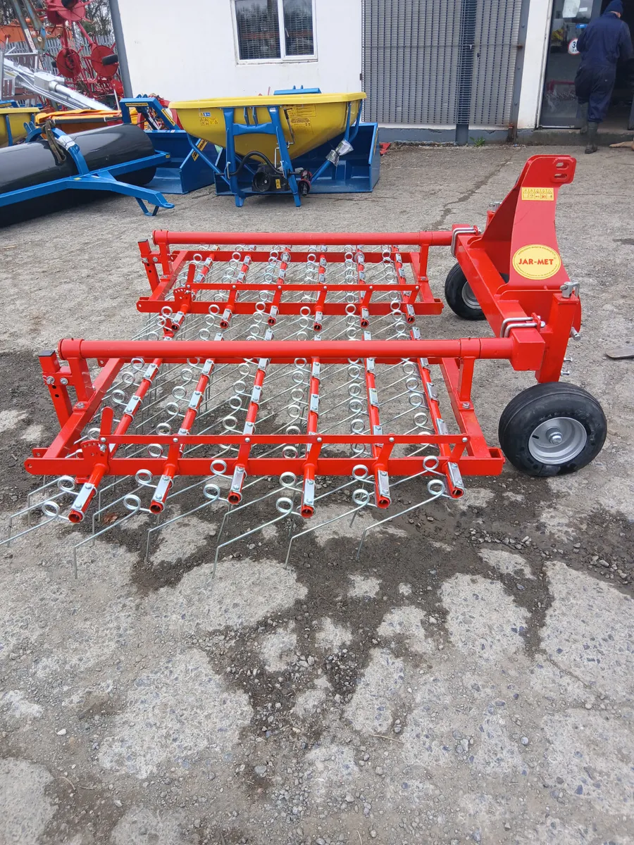 3m Jarmet grass tine harrows for sale - Image 3