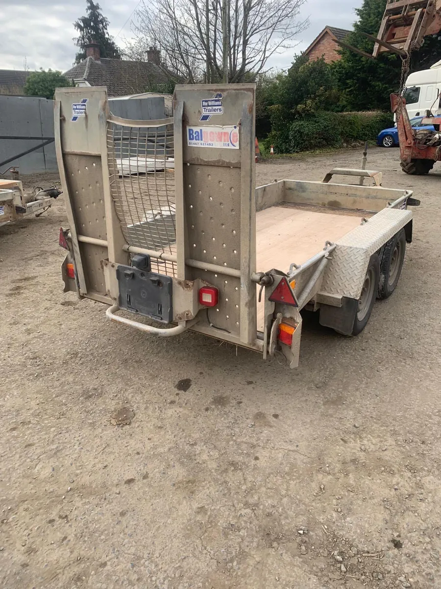 Ifor Williams 9ft plant trailer - Image 2
