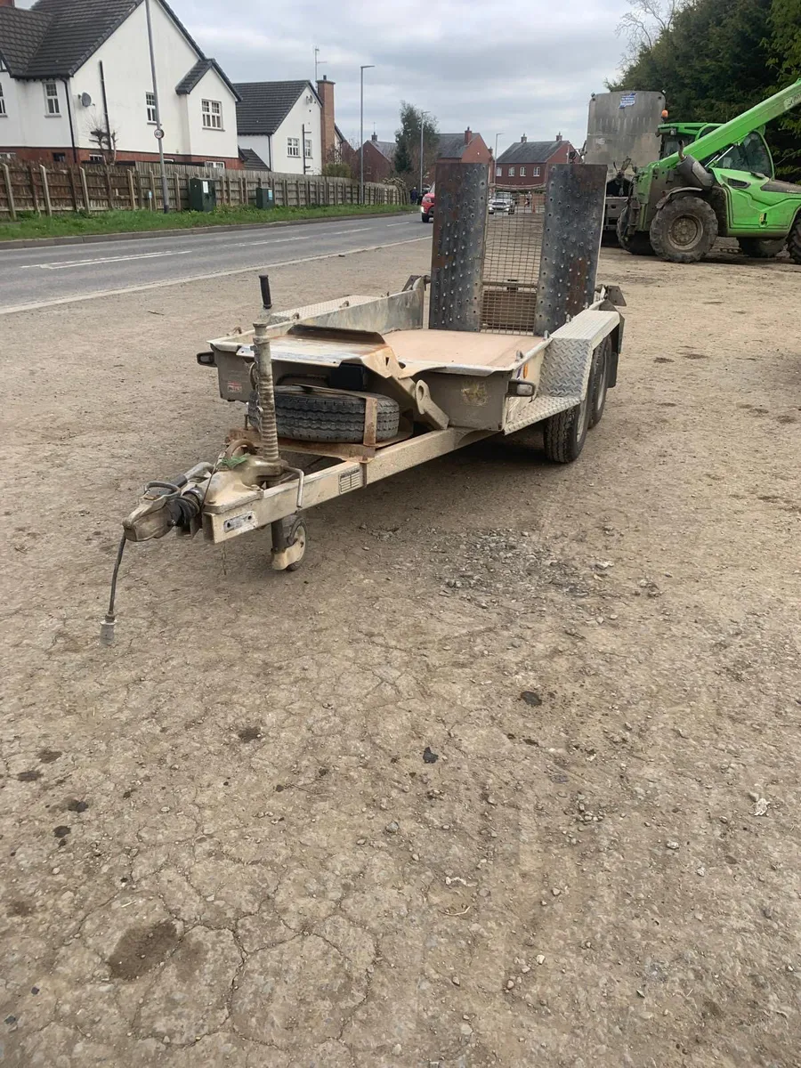 Ifor Williams 9ft plant trailer - Image 1