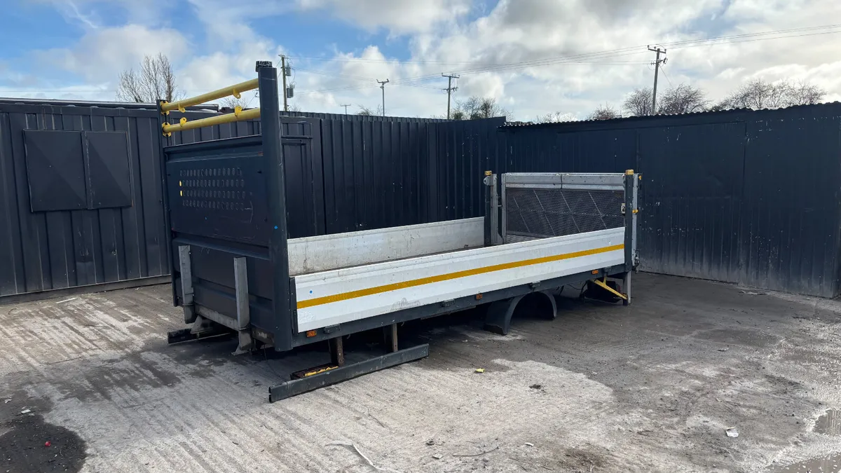 14x7ft Drop side Flatbed Body to suit van - Image 1