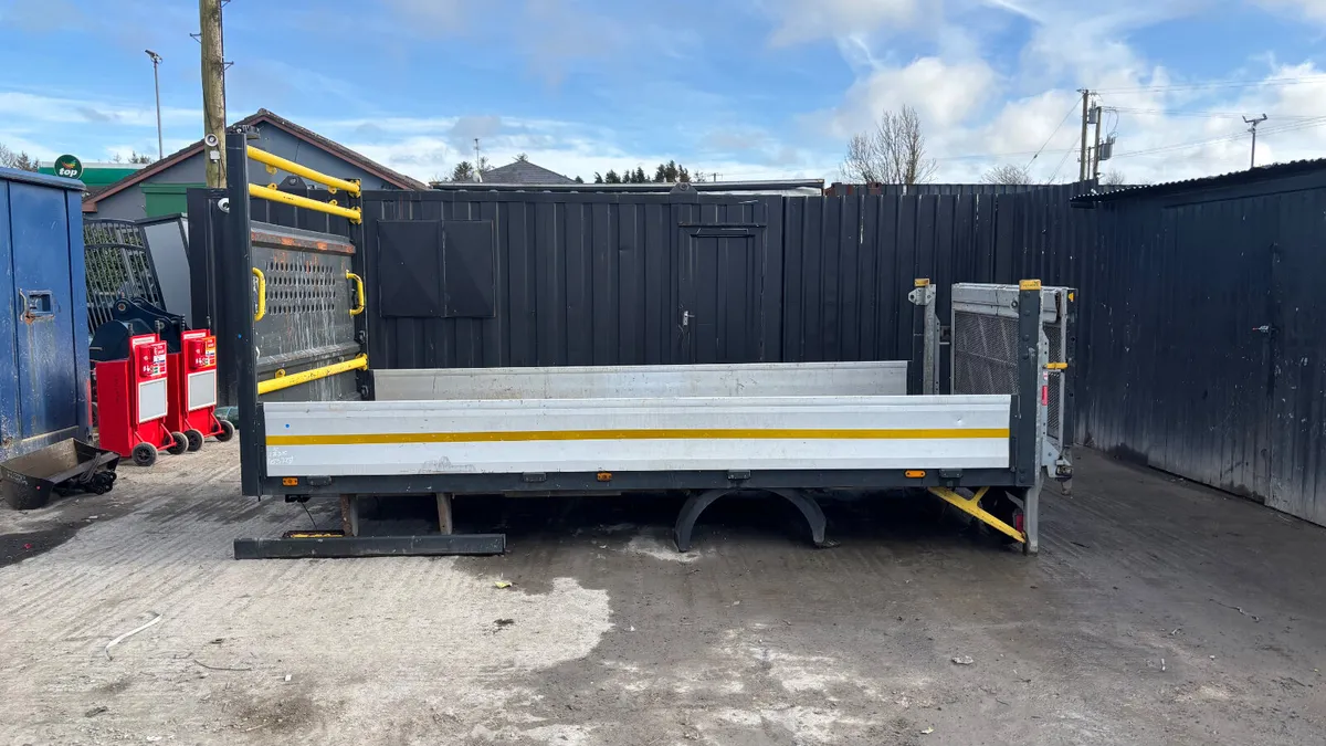 14x7ft Drop side Flatbed Body to suit van - Image 2