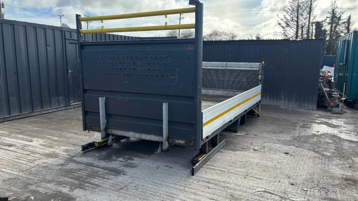 14x7ft Drop side Flatbed Body to suit van - Image 4