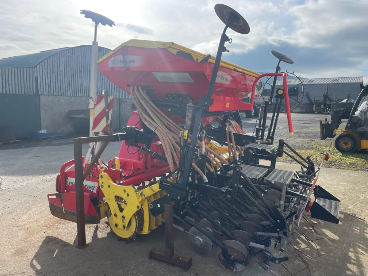 Pottinger Lion 3002 one pass, Aerosem drill - Image 4