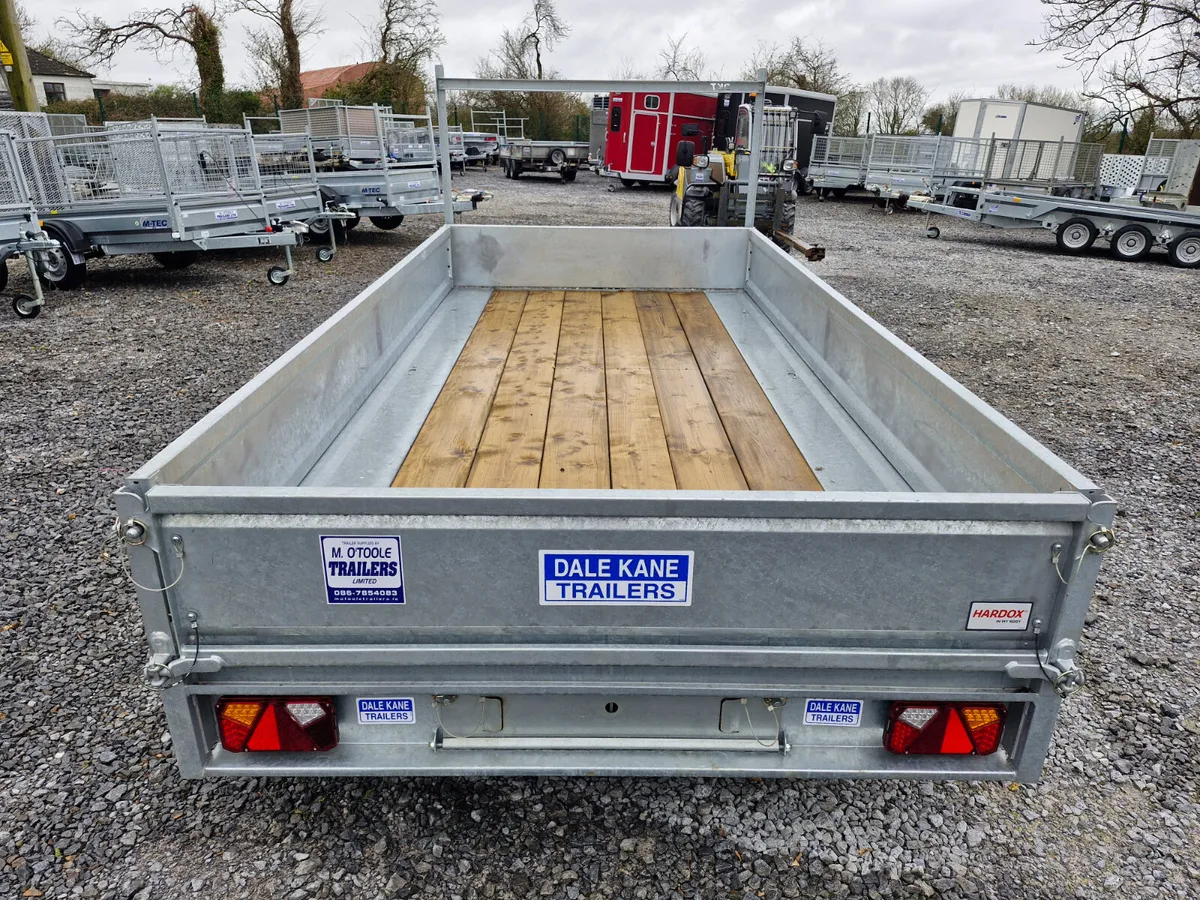 DALE KANE  12' x 6' DROPSIDES TRAILER - Image 3