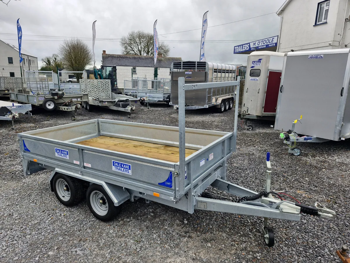 DALE KANE  10' x 5'4" DROPSIDES  TRAILER - Image 1