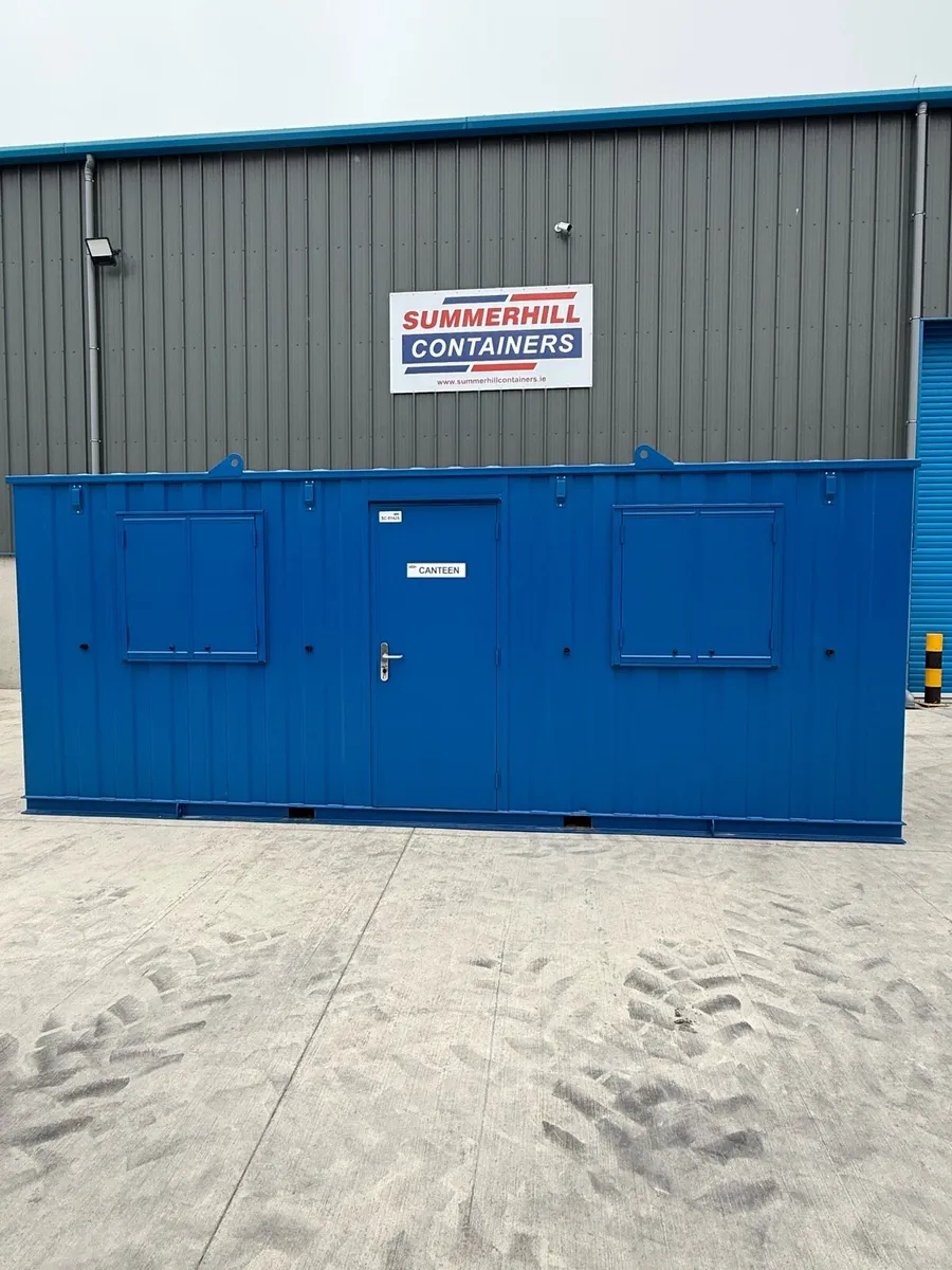 Anti vandal site office,canteen and toilet block - Image 2