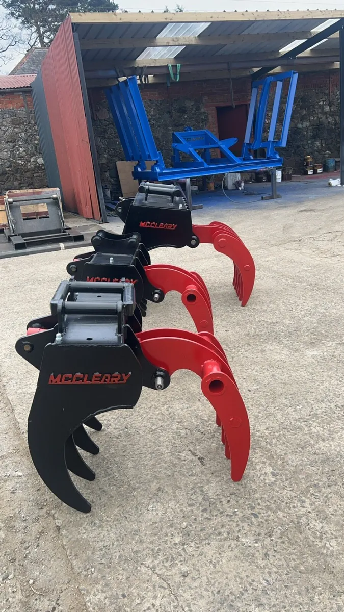 Log grab.  Hydraulic grapple - Image 4