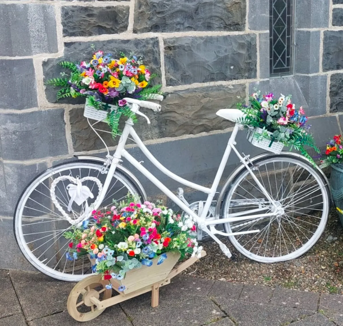 Wedding Post Box, Tayto Wall & Bike for hire - Image 3
