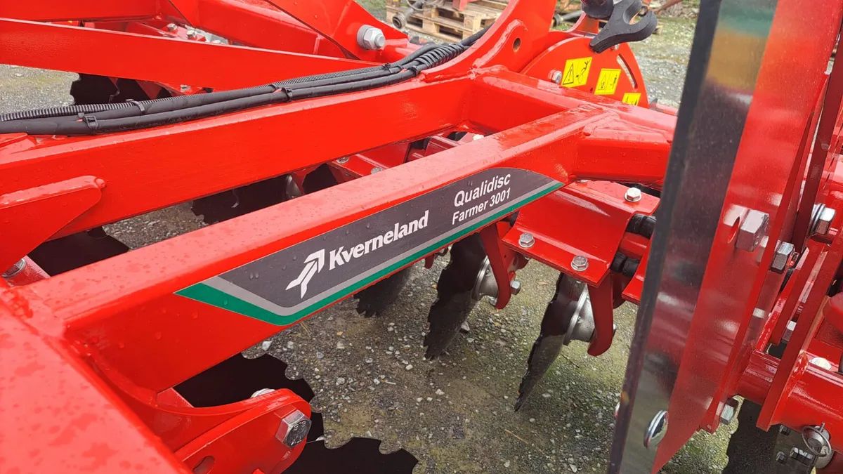 Kverneland Qualidisc Disc Harrow IN STOCK - Image 3
