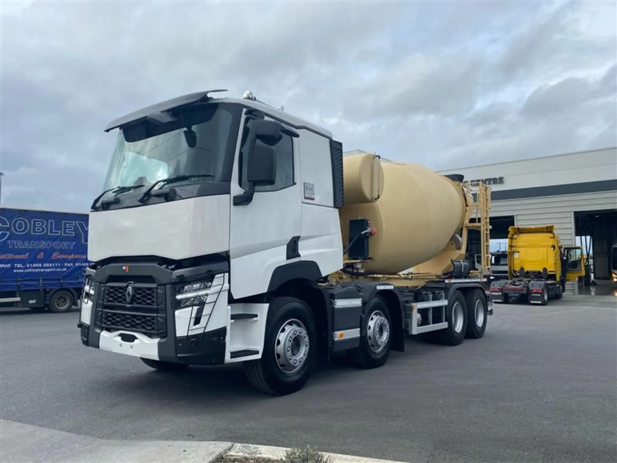 ‘New’ Renault C Range Rigid Putzmeister P9G Mixer - Image 2