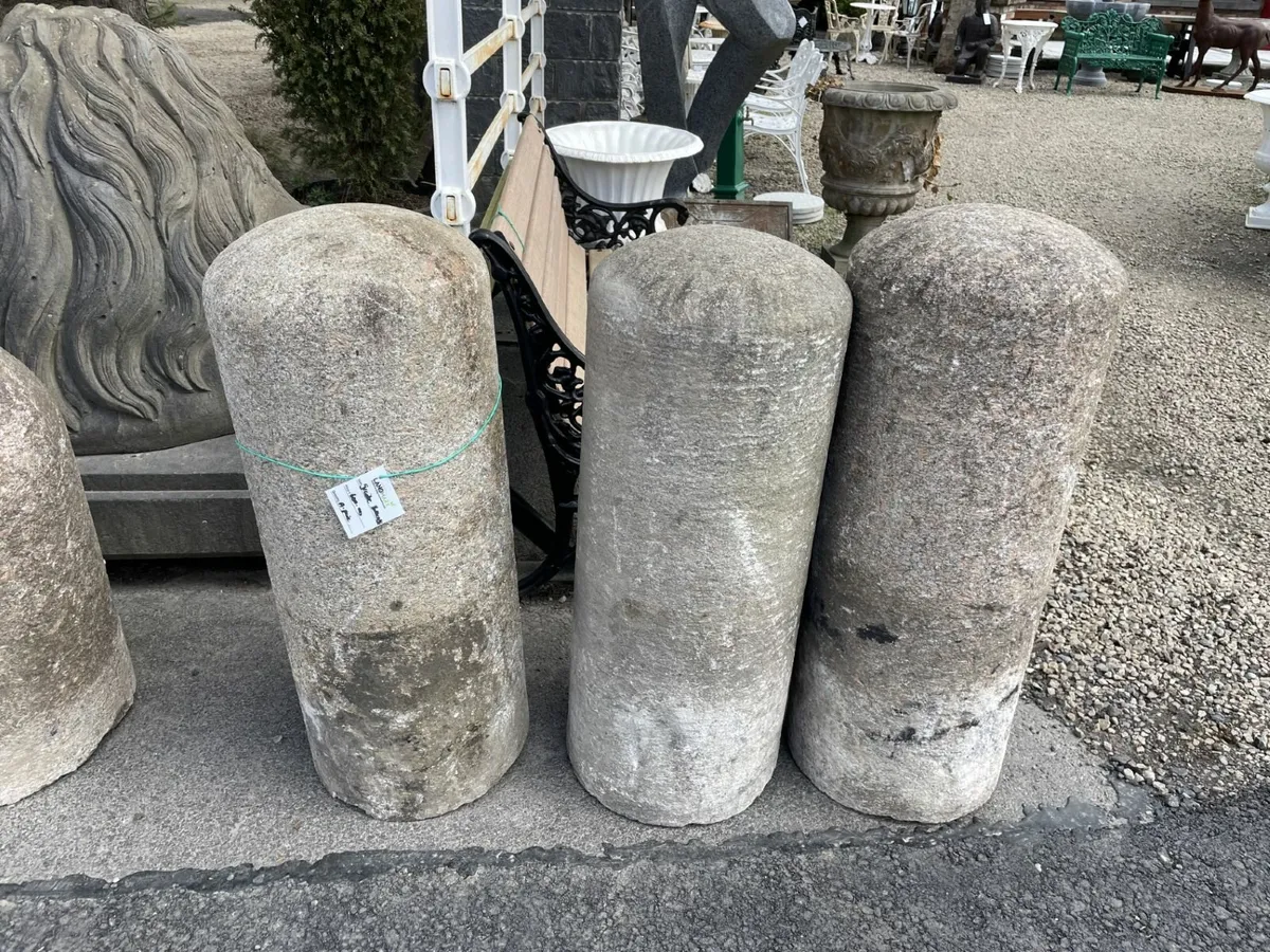 Reclaimed Silver Granite Marine  Bollards - Image 4