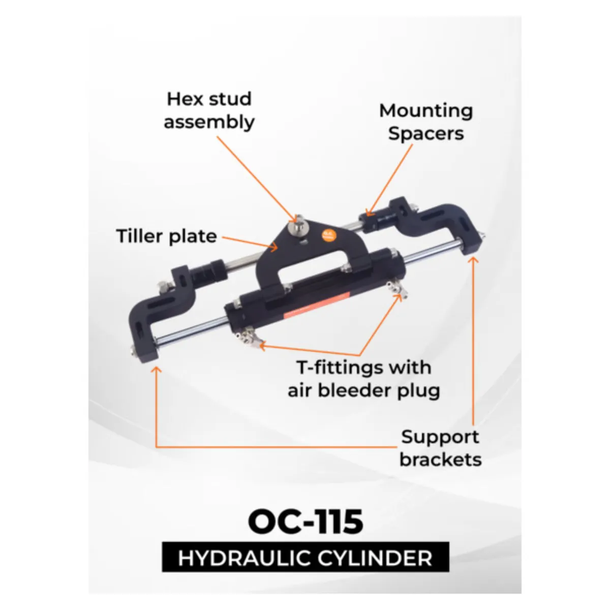 Hydraulic Steering System -  Engine up to 115hp - Image 2