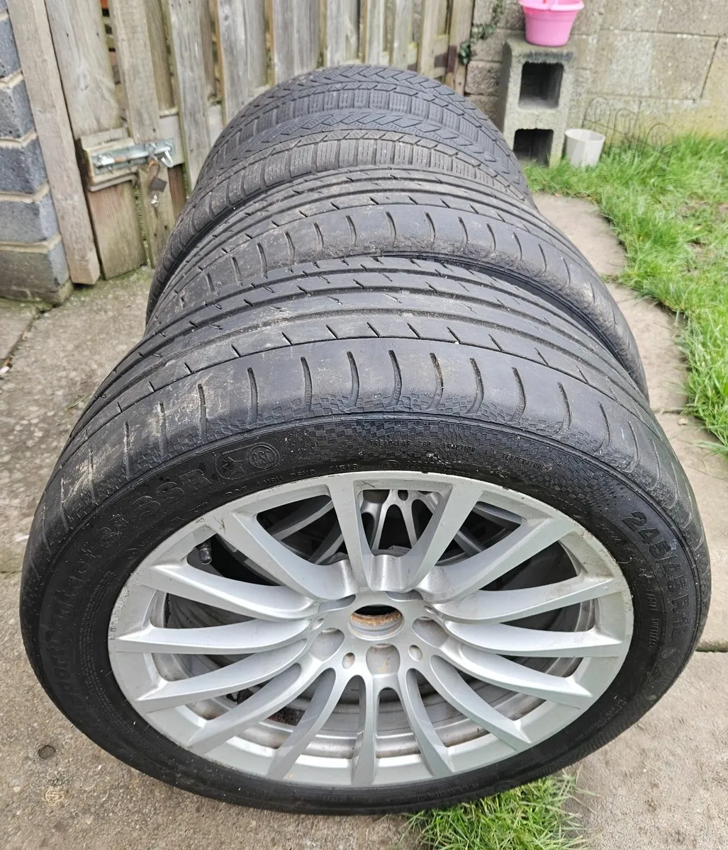 Original Bmw 18' Alloys & Tyres - Image 2