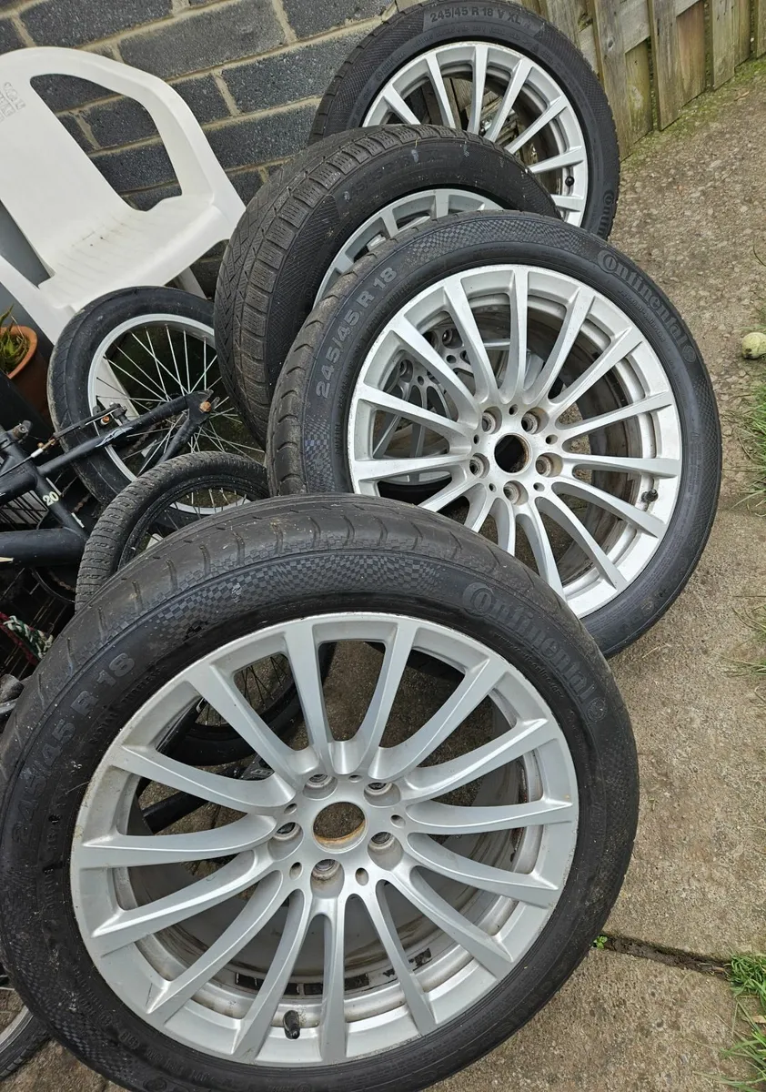 Original Bmw 18' Alloys & Tyres - Image 1