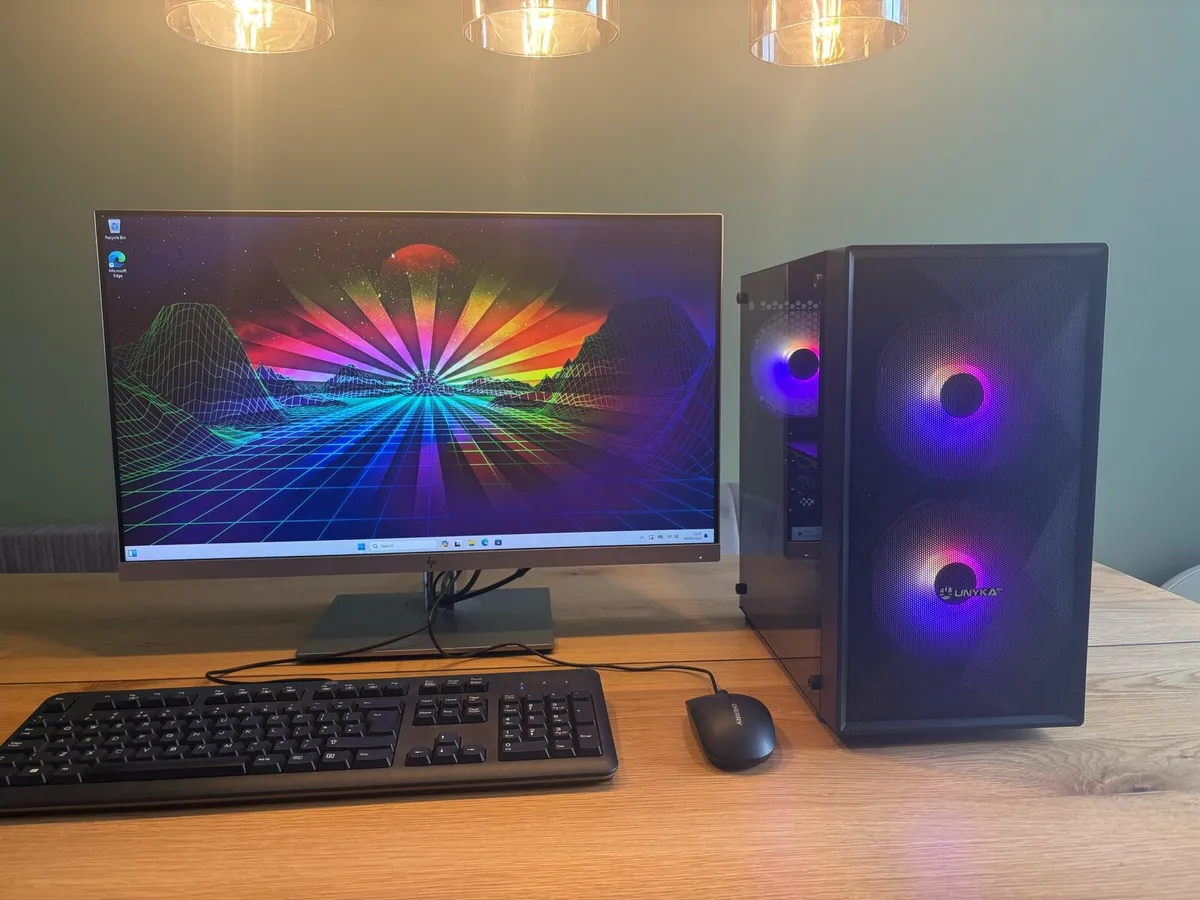 RTX Gaming PC, i5 9500, 16GB, RTX 2060 6GB - Image 1