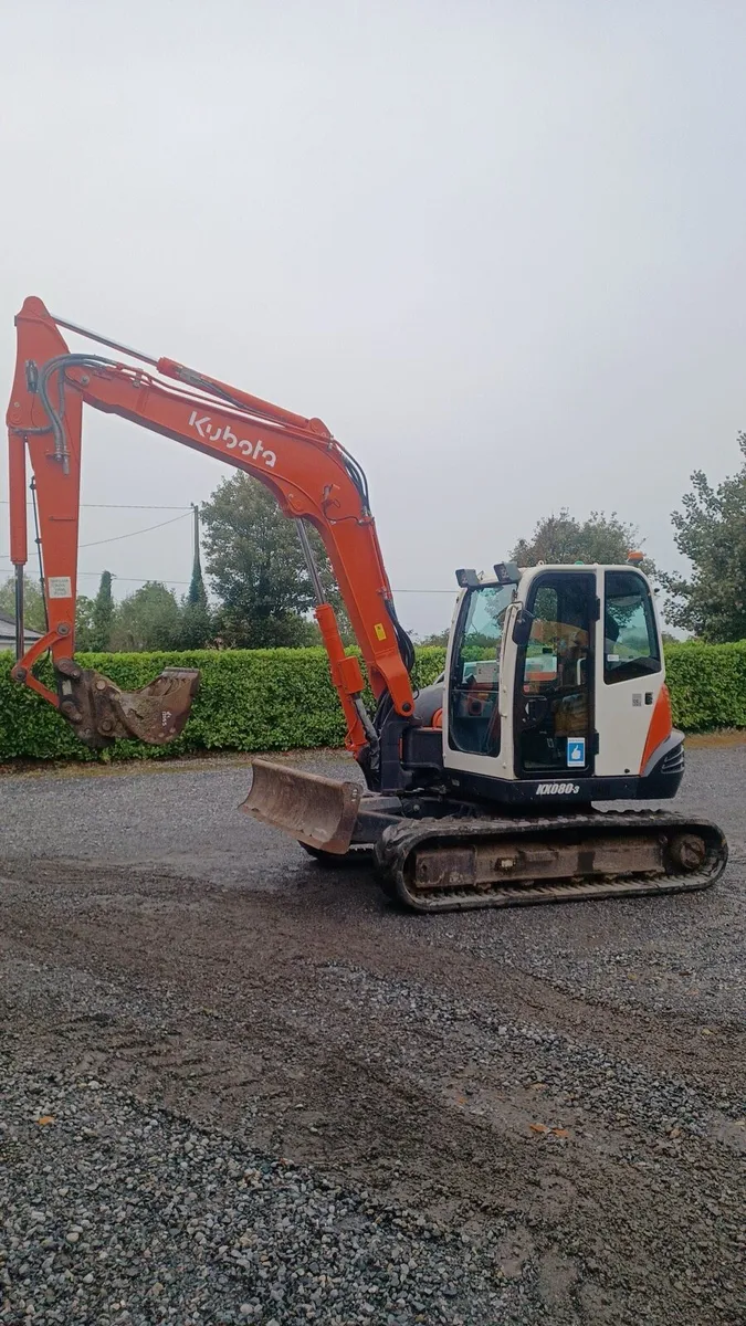 13+8 ton  diggers self drive hire - Image 2