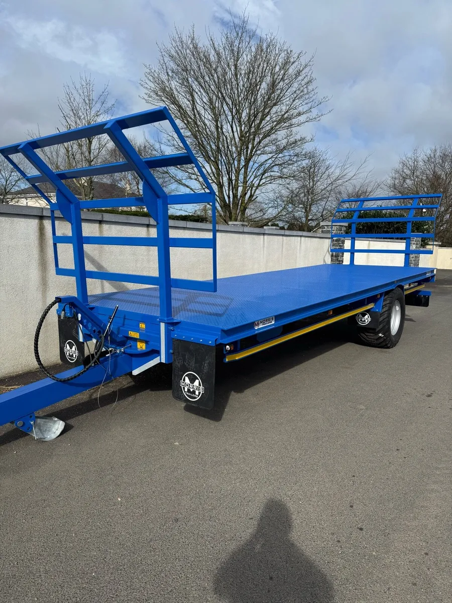 New Morris 24ft bale trailer - Image 4