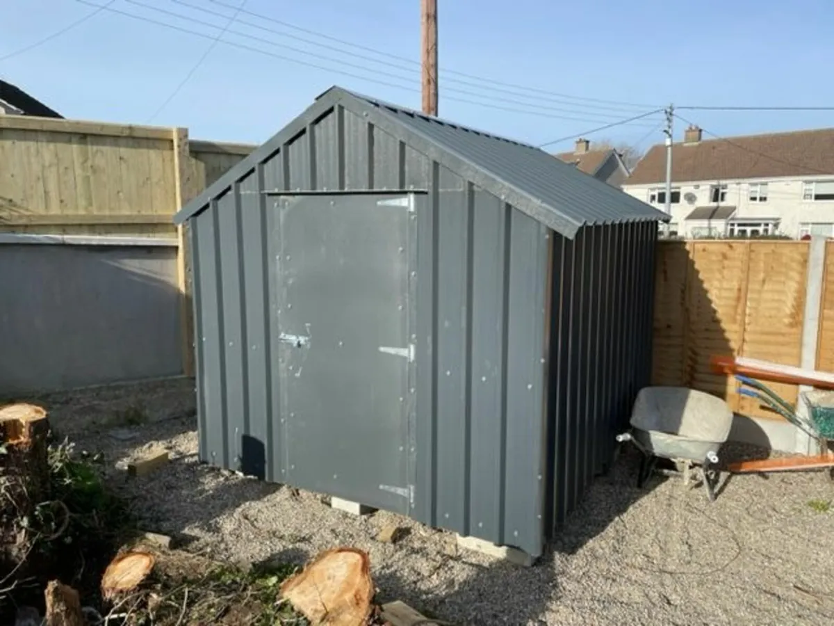 Steel Garden Sheds 6x4 Fitted from €1050 - Image 4