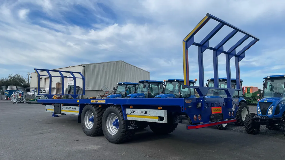 Scully 28ft Bale Trailer - Image 2