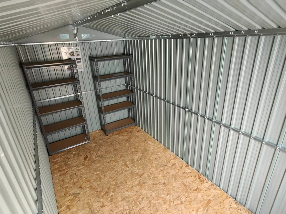 6ft x 12ft Classic Steel Shed - Image 1