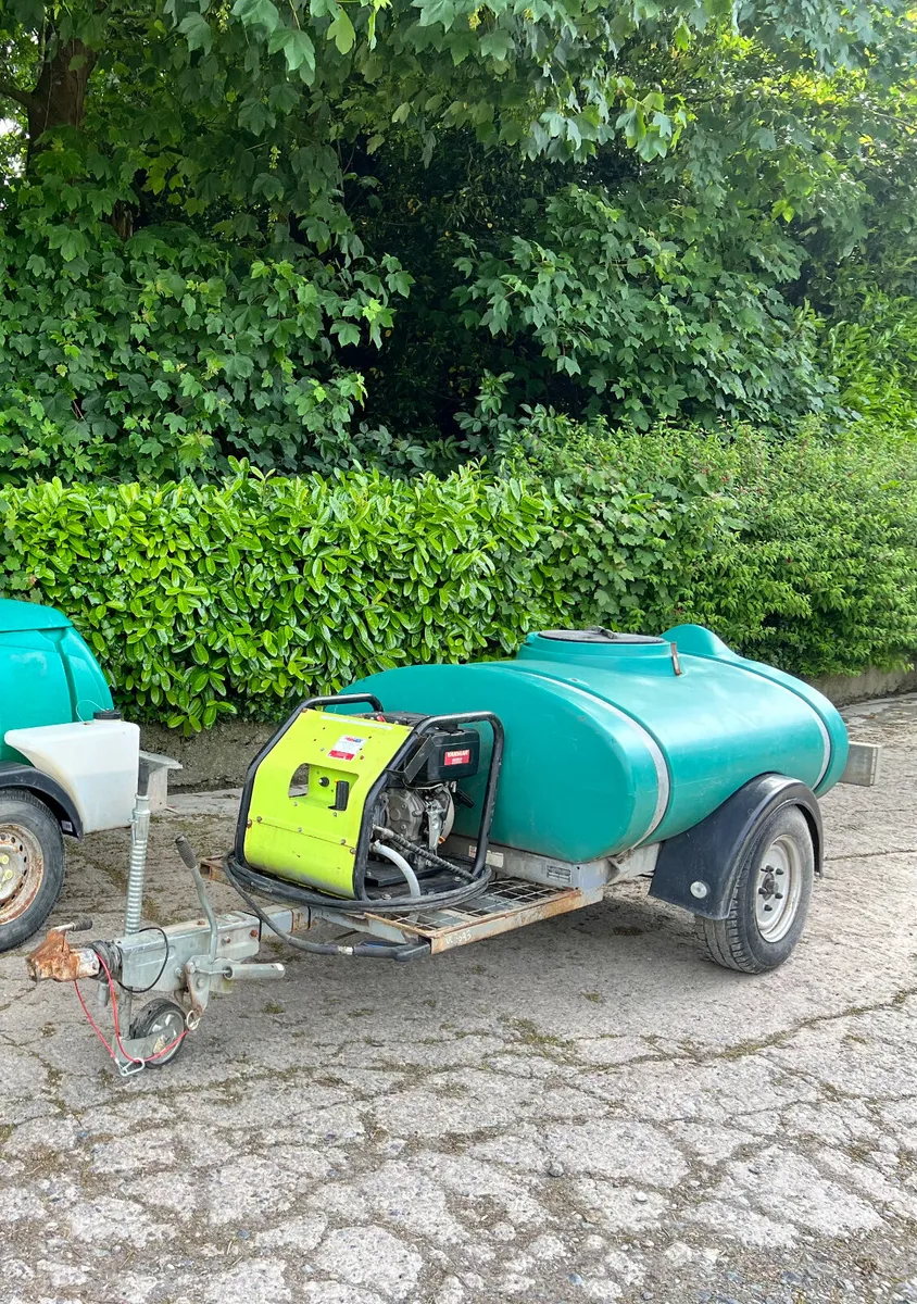 Western Bowser pressure washer - Yanmar engine - Image 1