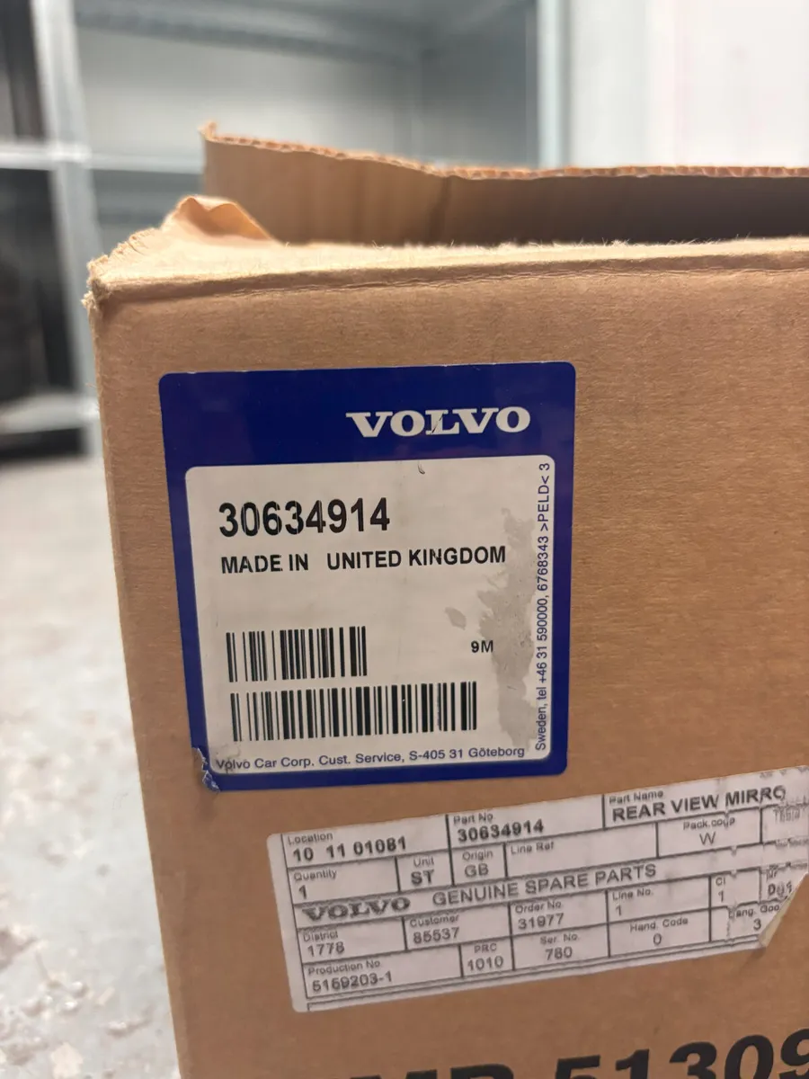 VOLVO DS REAR VIEW MIRROR 30634914 - Image 2