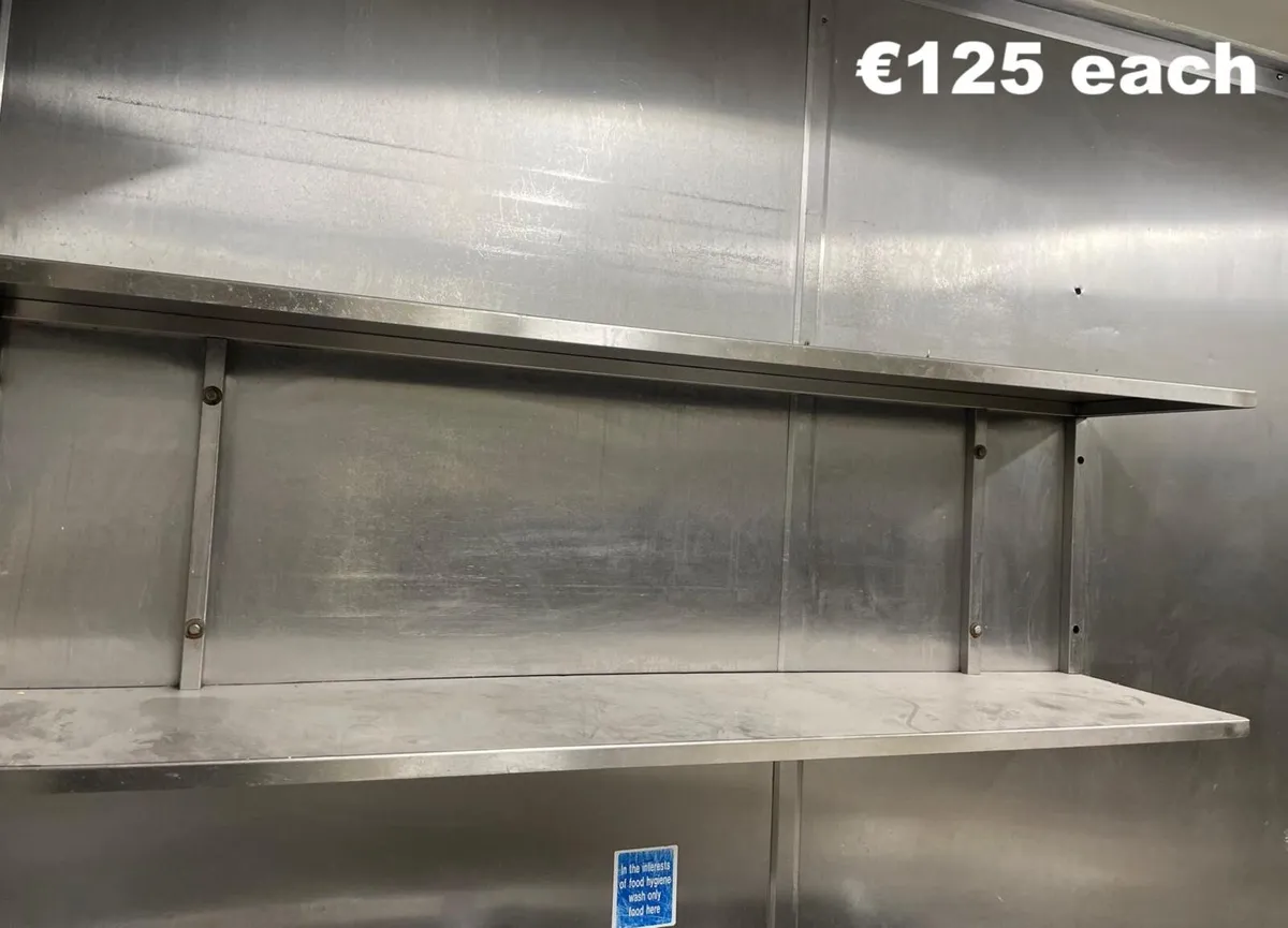 Commercial kitchen Stainless steel shelving - Image 3