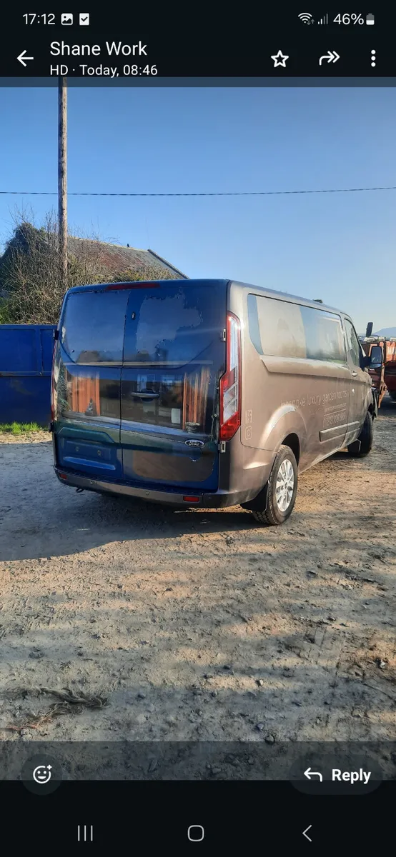 2020 Ford Transit Custom For Dismantling - Image 3