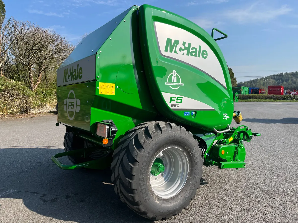 NEW MCHALE F5-550 BALER - 1 Available - Image 1