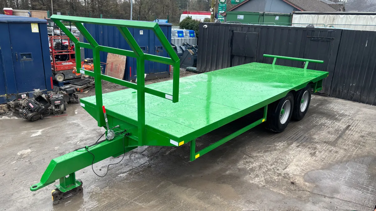 New 22Ft Twin-Axle Bale Trailer - Image 3