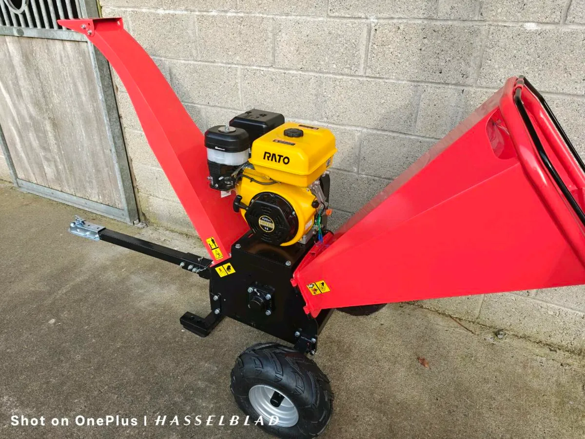 15hp petrol wood chippers - Image 3
