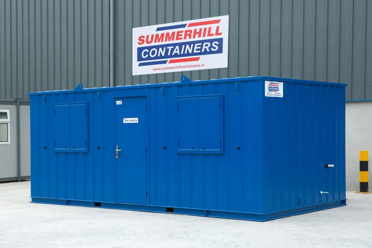 20ft canteen/ office/ drying room/ toilet block - Image 1