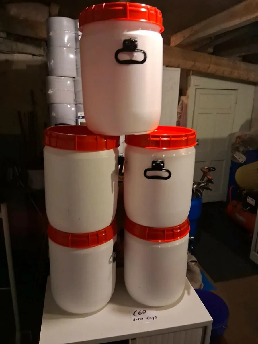 plastic barrels - Image 2