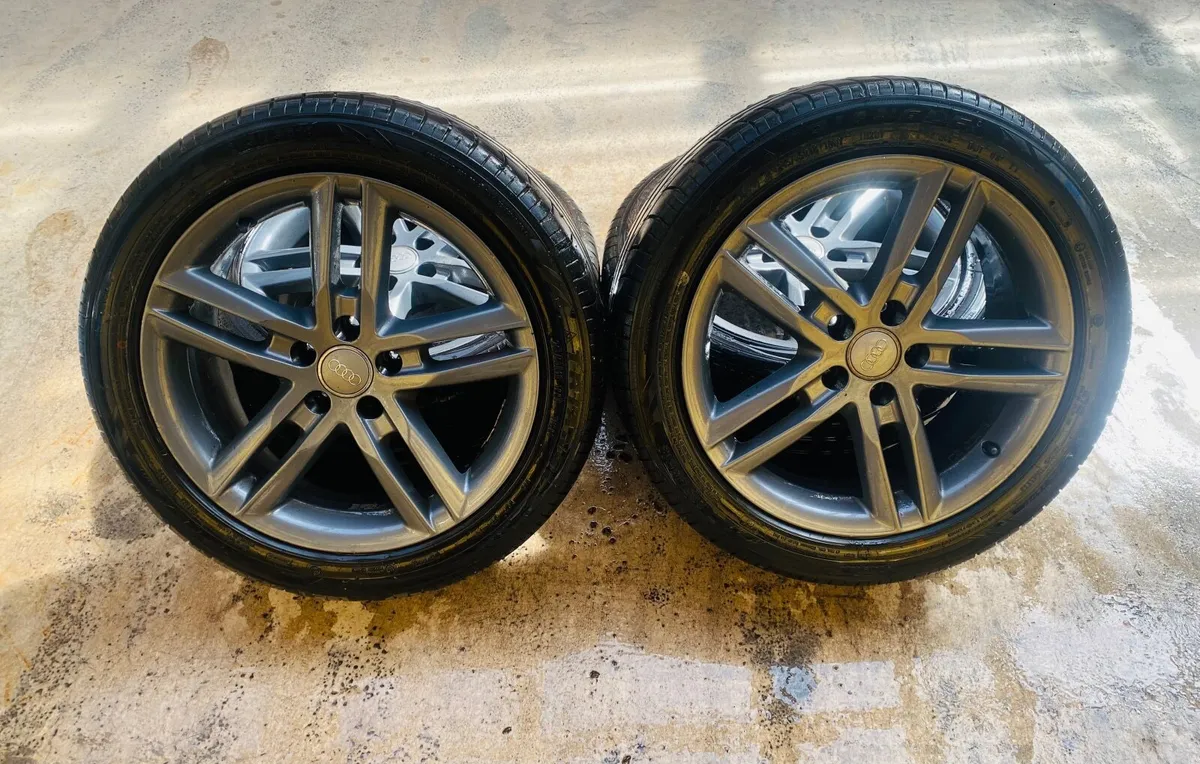 Genuine 5x112 Audi 18inch Alloys - Image 1