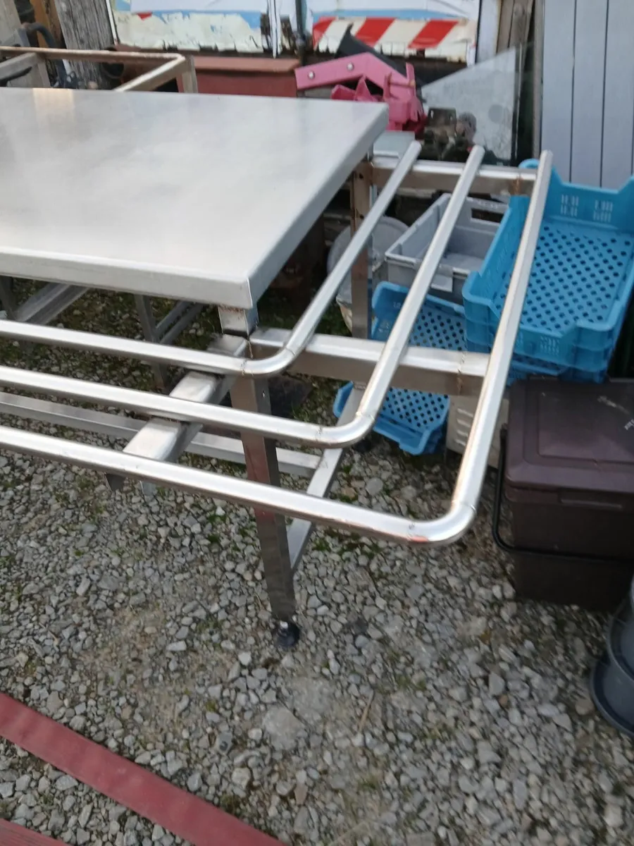 Stainless steel  table - Image 4