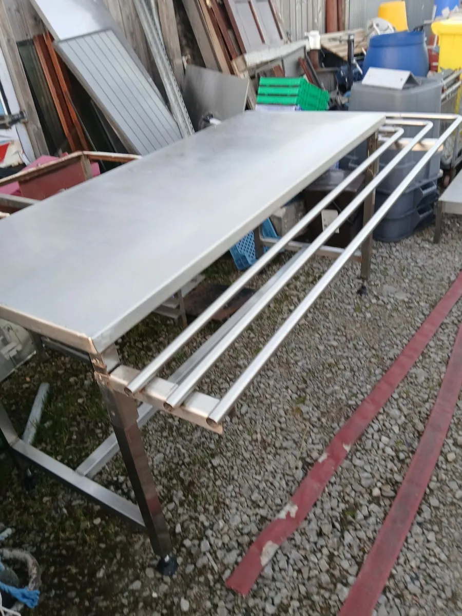Stainless steel  table - Image 1