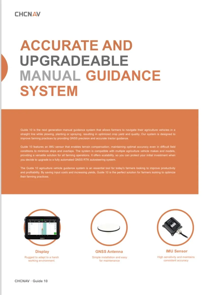 ChcNav Guide 10 Gps System Inc Camera - Image 4