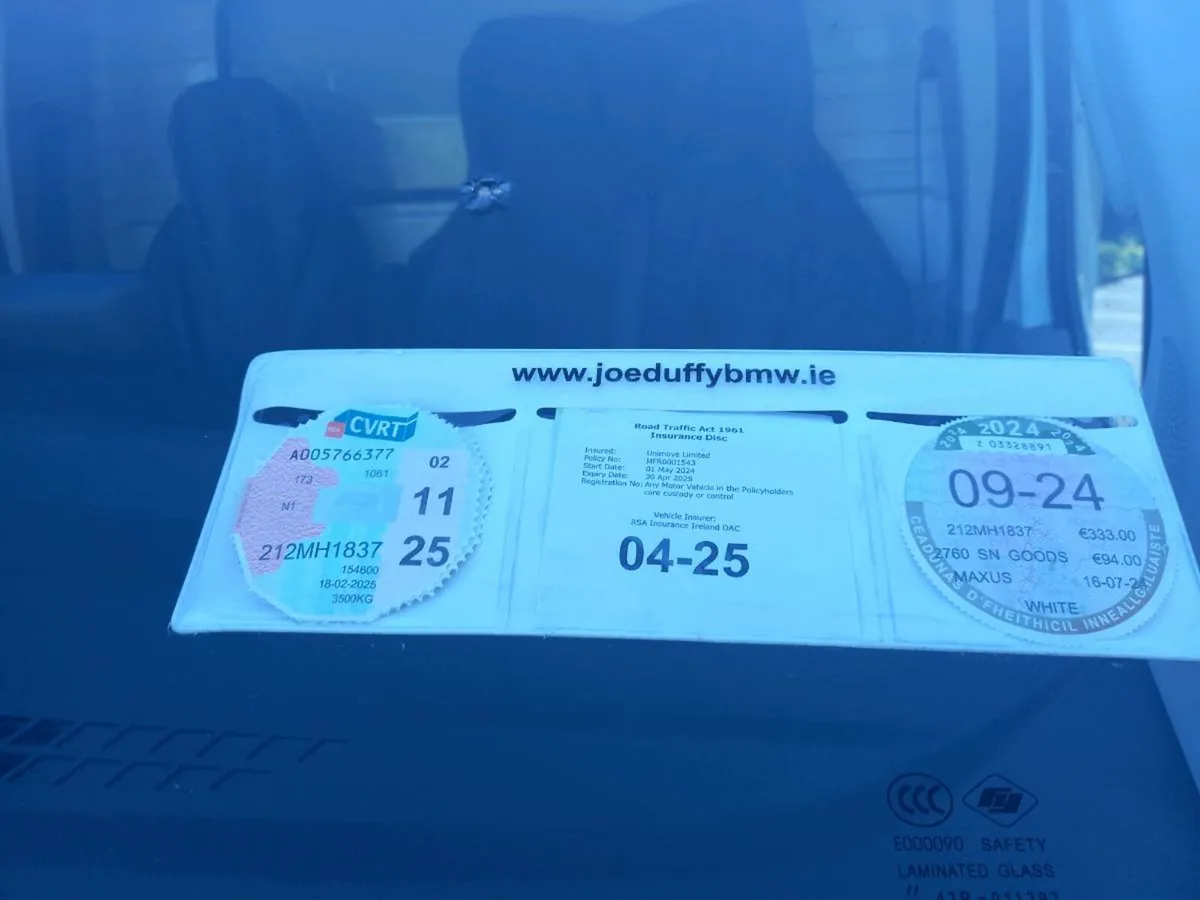 Maxus Deliver 9 Box Van  Turbo D Cvrt 11/25 -11/26 - Image 4