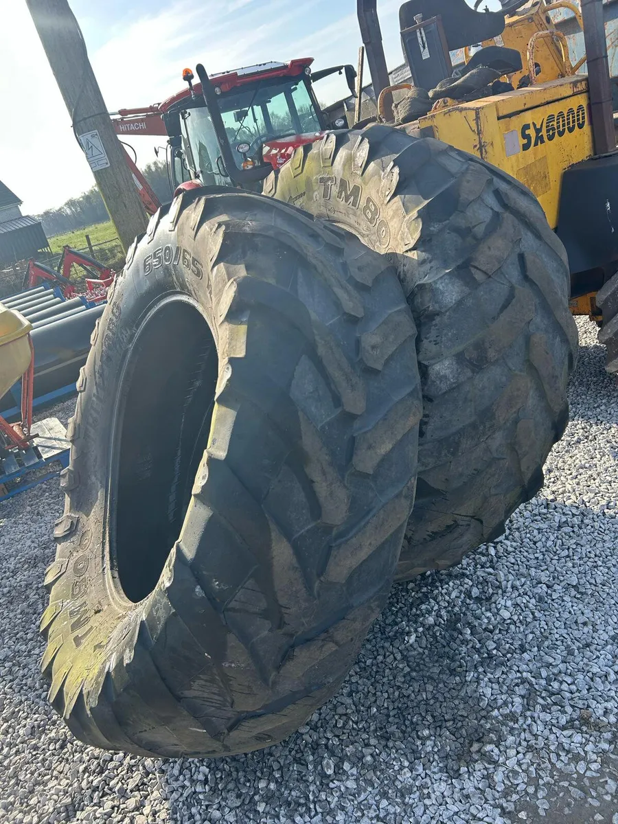 650/65/38 Trelleborg tyres for sale - Image 2