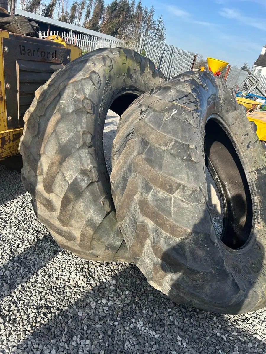 650/65/38 Trelleborg tyres for sale - Image 1
