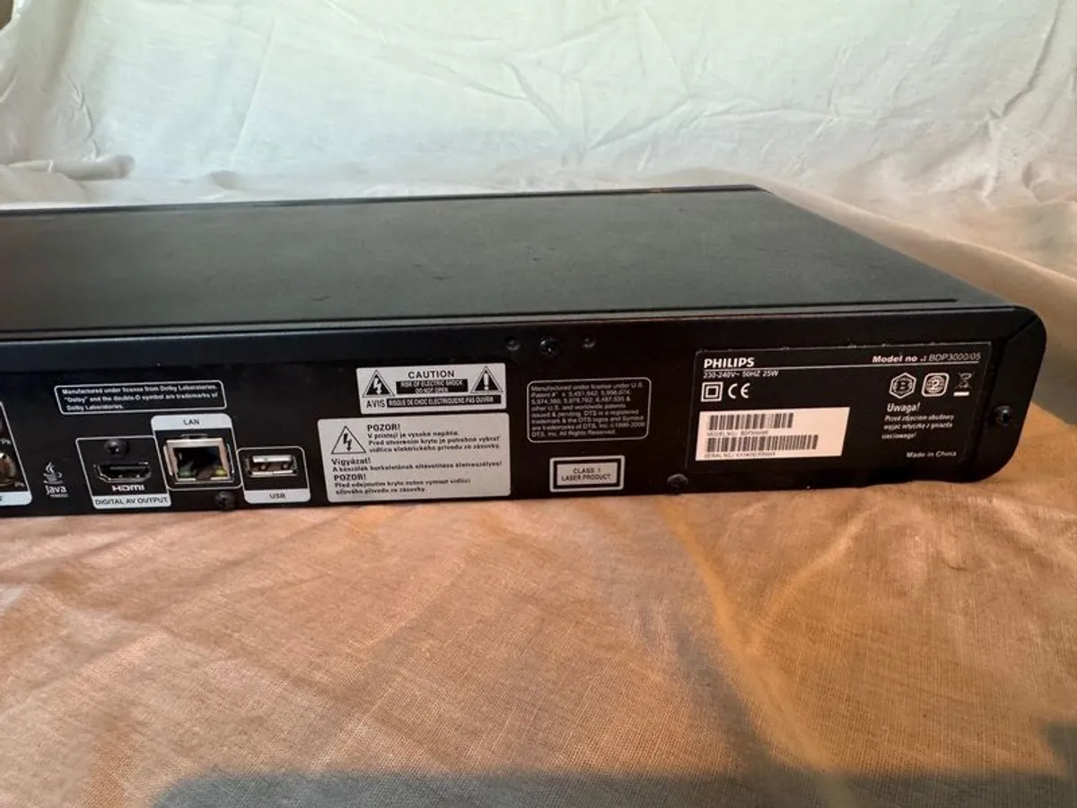 philips blue ray player bdp3000 - Image 1
